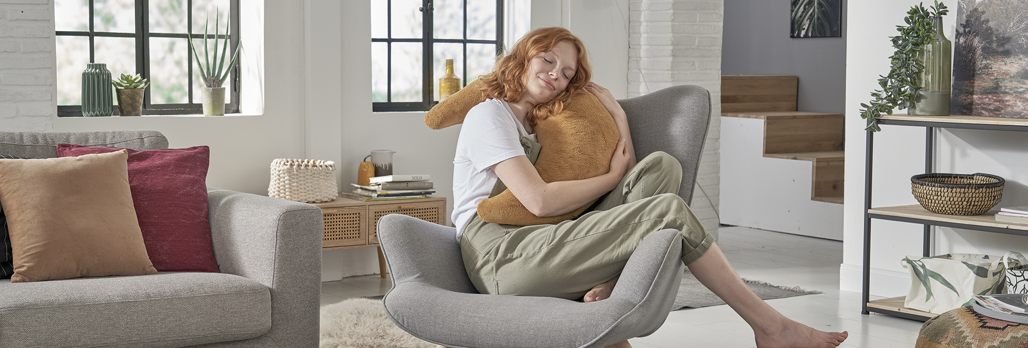 Der Plüschmond in der Anwendung